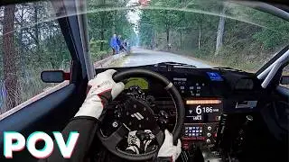 Rally Poland in RBR is Just STUNNING! | Full Motion Rig | FANATEC DD+