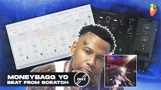 How to Make CRAZY DARK Beats for MONEYBAGG YO/ROB49 From Scratch | FL Studio Tutorial 2022