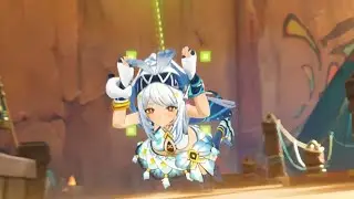 gwen(Spiderman) falling reference...