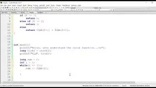 131 clock function to count number of clock ticks and measure elapsed time