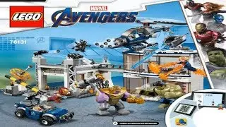 LEGO Super Heroes AVENGERS COMPOUND BATTLE 76131 Лего Супер Герои Битва на базе Мстителей