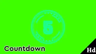 Green Screen Count Down 4k Hd || 10 Second Green Screen Effect || Green Screen Effects