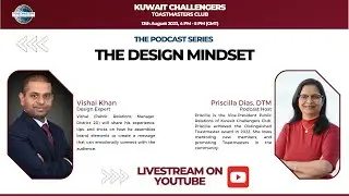 The Design Mindset - Creating Toastmasters Brand Compliant Communication.