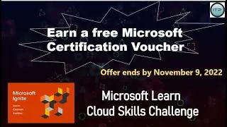 Earn a FREE Microsoft Certification Voucher | Microsoft Cloud Challenge | Microsoft Ignite |