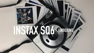 FUJIFILM INSTAX SQ6 UNBOXING