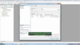 CREATING DATABASE USING GUI