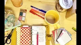 Planning My Day & Initial Filofax Setup