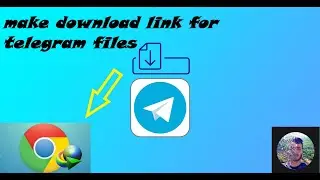 make download link for telegram files