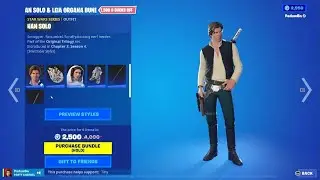 FORTNITE STAR WARS SKINS ARE FINALLY BACK! | December 12th Item Shop Review