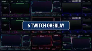 Twitch Overlay Stream Template