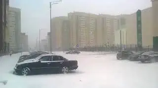 Зима Пришла И В Город Тюмень, Улица Николая Зелинского, 