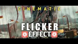 Cinematic Video Flicker Effect In Kinemaster | Kinemaster Tutorial