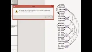 AMOS PROBLEM Solution The observed variable X, is represented by an ellipse in the path diagram