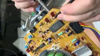Technics Sl-1200mk3 mk3d отключение (disable) Quartz Lock