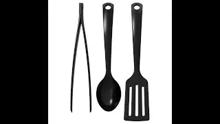 GNARP 3-Piece Kitchen Utensil Set - Spoons Cooking & Serving Utensil - IKEA Pakistan 03040417916