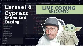 First look at Laravel 8 - Jetstream, end to end tests with cypress | Live coding unscripted - part 2