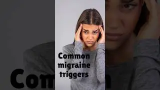 Common migraine triggers 🤕#migraine #alcohol #hormonalchanges #stress #sweetfood #viralshorts