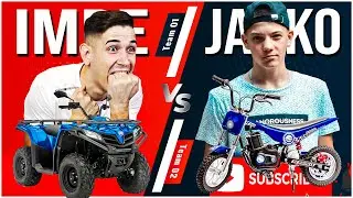 IMPERATOR FX vs JANKO (Kvad vs Mini Motor) *ludi testovi*