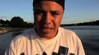 Giorgio con del Banc dels Aliments ¡Ayuda tú también!