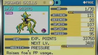 Shiny Deoxys after ONLY 1,660 SRs in FireRed + XD/Colosseum Showcase!