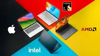 Apple vs Qualcomm vs Intel vs AMD Laptops - The Definitive Review.