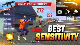 Best Headshot Sensitivity For Ump Shotgun & Desert Eagle ⚙️🔒| Secret Headshot Sensitivity | FreeFire