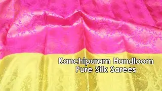 Kanchipuram Handloom Pure Silk Sarees