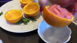 Easy Strawberry Sorbet
