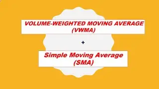 Moving Average (MA) + Volume Weighted Moving Ave. (VWMA) - stock technical method tagalog