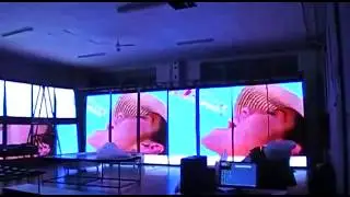 P20 flexible led curtain screen Display