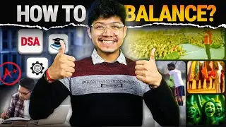 How to Balance ⚖️ Coding vs DSA vs Extra Curricular in College & Jobs 📈