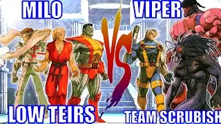 MVC2 BEGINNER FIGHTING LOW TEIRS #mvc2 #marvel