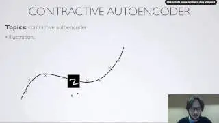 Neural networks [6.7] : Autoencoder - contractive autoencoder
