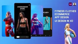 Fitness App design #adobexdtutorial #adobexd #appdesign #uidesign #design #uiux #adobe #nike #nikesh