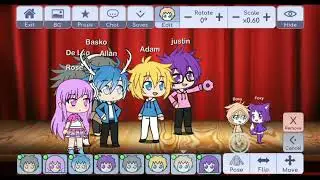 Friends & lankybox gacha life fanart