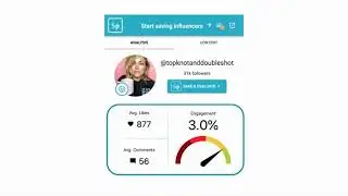 The Socialpeeks Influencer Analyzer (How to video)