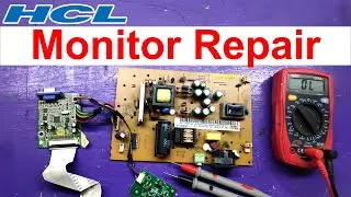 Monitor Power Supply Repair | Monitor SMPS Repair | LCD Monitor Power Supply Repair
