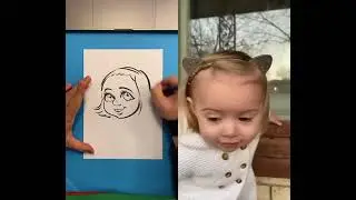 #duetto con @wreneleanor OMG this baby is really sweet! ❤️ #federicocecchin #polaroidman #cartoonpor