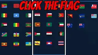 ROBLOX CLICK THE FLAG (Africa, Asia, and Oceania)