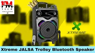 কম বাজেট এর সেরা পোর্টেবল ব্লুটুথ স্পিকার// Xtreme JALSA Trolley Bluetooth Speaker with Microphone