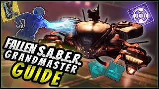 No BS Fallen SABER Grandmaster Guide || Destiny 2 || Season of the Chosen
