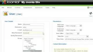 Joomla - Administrator - Login