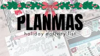 Holiday Activity List | PLANMAS Day 3