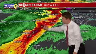 Tornado Coverage from TV Stations #2 (12/9/2023)