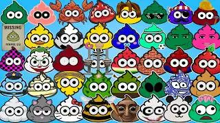 How to get All 110 Pou Poos 💩 in Find The Pou Poos [Roblox]