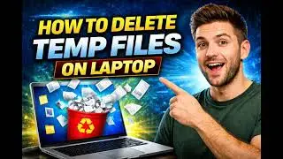How to delete temporary files on laptop and Pc