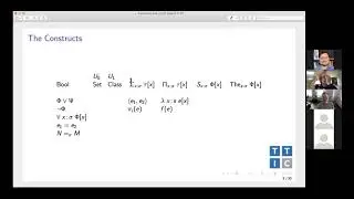 David McAllester | Type Theory from the Perspective of Artificial Intelligence