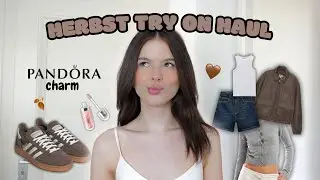 HERBST TRY ON HAUL🍂| Adidas Sneaker, Cardigans, MakeUp, Schmuck… | minimalromi