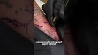 Drawing a tattoo outline