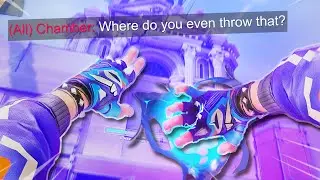 I throw weirdest Yoru one way flashes